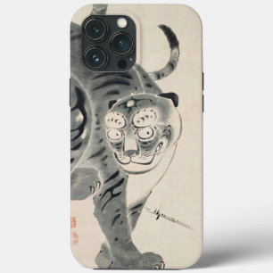 Tijgerillustratie door Ito Jakuchu Case-Mate iPhone Case