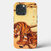 Tijgerillustratie door Ito Jakuchu Case-Mate iPhone Case (Achterkant)
