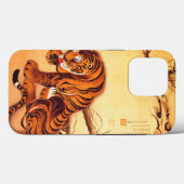 Tijgerillustratie door Ito Jakuchu Case-Mate iPhone Case (Achterkant (horizontaal))