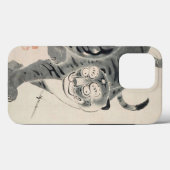 Tijgerillustratie door Ito Jakuchu Case-Mate iPhone Case (Achterkant (horizontaal))