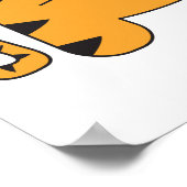 Tijgerillustratie door Lorena Depante Poster (Hoek)