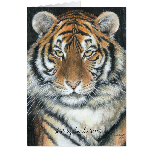 Tijgerkaart (Voorkant)