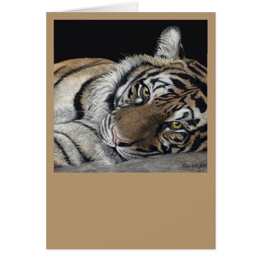 Tijgerkaart (Voorkant)