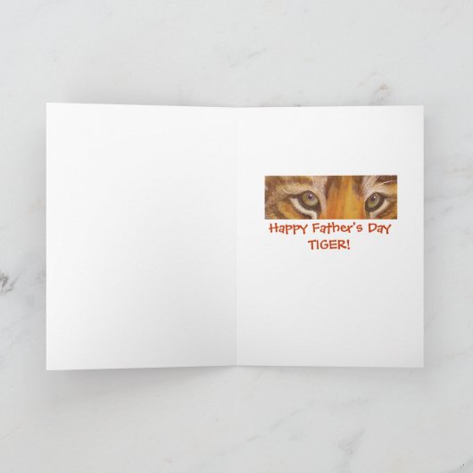 Tijgerkaart Kaart (Binnen)
