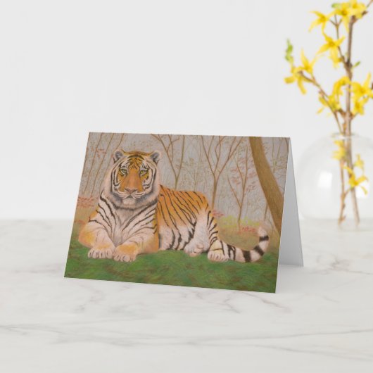 Tijgerkaart Kaart (Gele Bloem)
