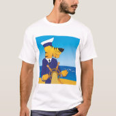 Tijgerkapitein Mannen T-Shirt (Voorkant)