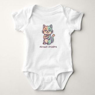 Tijgerkat, Grote attitude Bodywarmer Romper