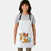 Tijgerkat met piloot schort (Insitu)