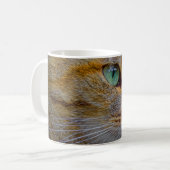 Tijgerkat Portret Koffiemok (Voorkant links)