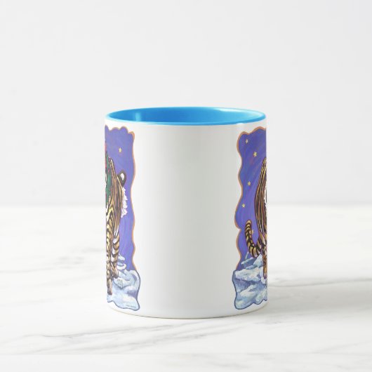 Tijgerkerstmis Mok (Midden)