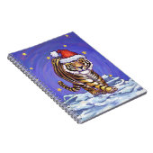 Tijgerkerstmis Notitieboek (Rechterzijde)