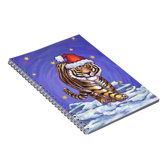 Tijgerkerstmis Notitieboek (Rechterzijde)