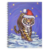 Tijgerkerstmis Notitieboek (Voorkant)