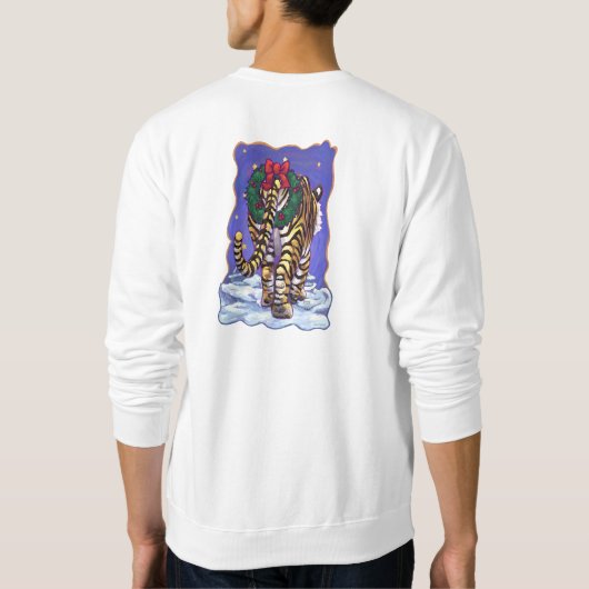 Tijgerkerstmis Trui (Achterkant)