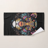 Tijgerkop bad handdoek (Handdoek)
