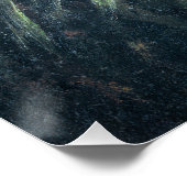 Tijgerkop, kunstschilderij, perfect poster (Hoek)