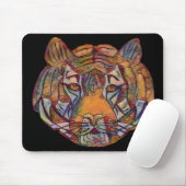 Tijgerkop muismat (Met muis)