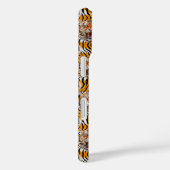 Tijgerkop op tijgerhuid Animal Print Design Case-Mate iPhone Case (Achterkant / Rechts)