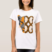 Tijgerkop Schattige wild dier mooi T-shirt (Voorkant)