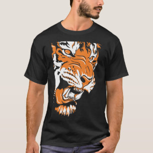 tijgerkop t-shirt