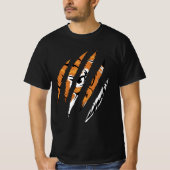 tijgerkop t-shirt (Voorkant)