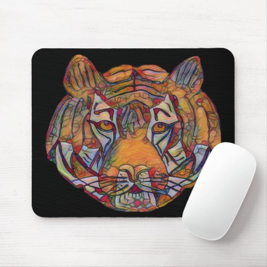 tijgerkopmuizenmat muismat (Met muis)