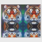 Tijgerkracht Cadeaupapier (Vlak)