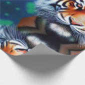 Tijgerkracht Cadeaupapier (Hoek)