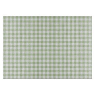 Tijgerkruid en Witte Gingham Snijplank