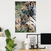 Tijgerkub Poster (Thuiskantoor)