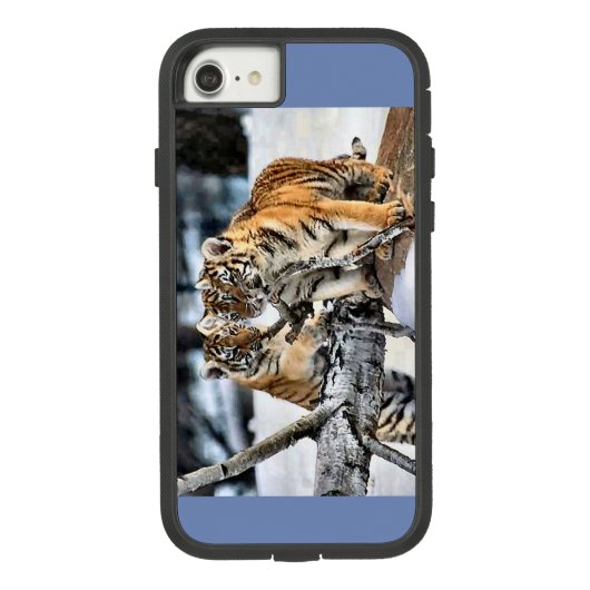 Tijgerkubussen spelen Case-Mate iPhone case (Achterkant)