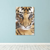 Tijgerkuil Canvas Afdruk (Insitu (Houten vloer))