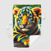 Tijgerkuil Golfhanddoek (Insitu)