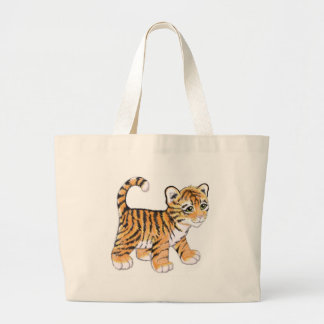 Tijgerkuil Grote Tote Bag