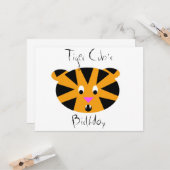 Tijgerkuil Kaart (Voorkant / Achterkant in situ)