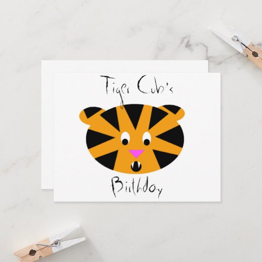 Tijgerkuil Kaart (Voorkant / Achterkant in situ)