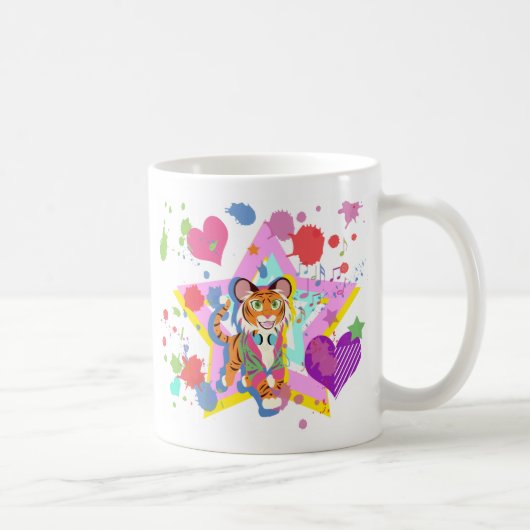 Tijgerkuil Koffiemok (Rechts)