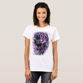 Tijgerkunst T-shirt (Voorkant volledig)