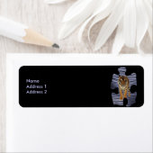 Tijgerlabel Etiket (Insitu)