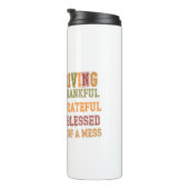 tijgerlandpompoen thermosbeker (Geroteerd rechts)