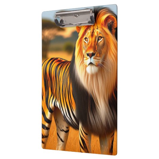 Tijgerleeuw Klembord (Links)