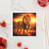 Tijgerleeuw Servet (Insitu)