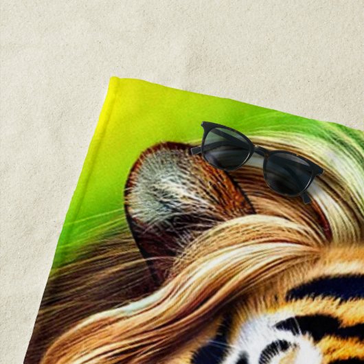 Tijgerleeuw Strandlaken (In situ)