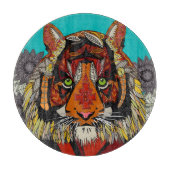 tijgerleider snijplank (Voorkant)