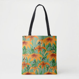 Tijgerlelie Allover Tote Bag