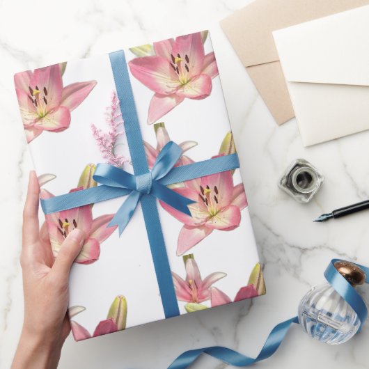 Tijgerlelie Bloem Inpakpapier (Geschenken)