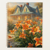 Tijgerlelie Kalender Planner (Voorkant)