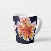 Tijgerlelie Latte Mok (Rechterhoek)