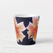 Tijgerlelie Latte Mok (Voorkant)
