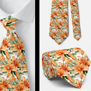 Tijgerlelie Oranje Stargazer Lelie Lelies Stropdas